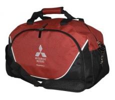 Спортивная сумка Mitsubishi Sports Bag, Black-Red